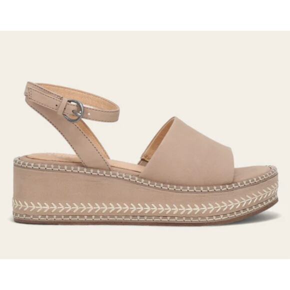 Frye Joy Ankle Strap Platform Sandal Size 8 - Picture 1 of 9